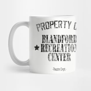 Blandford Recreation Center Theatre Dept Gym Shirt Mug